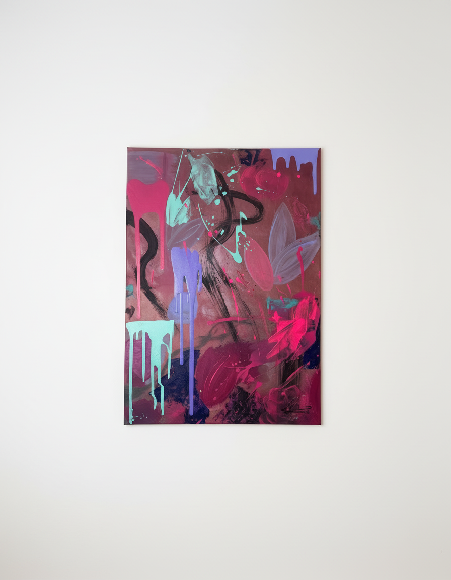 "Herzen im Schatten der Farbe"