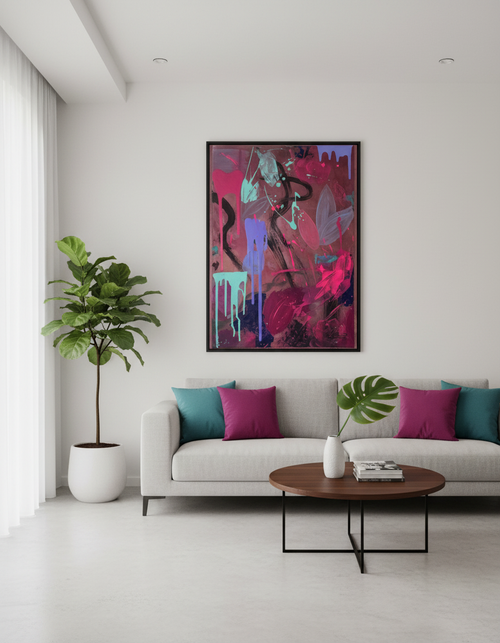 "Herzen im Schatten der Farbe"